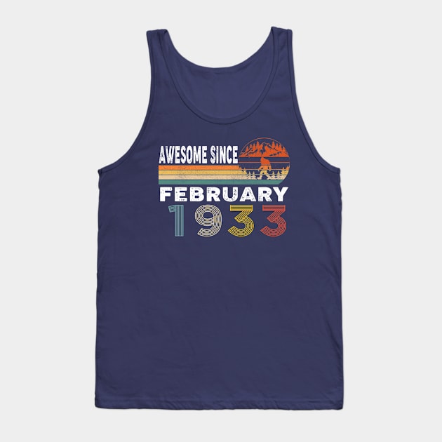 Awesome Since February 1933 Tank Top by ThanhNga